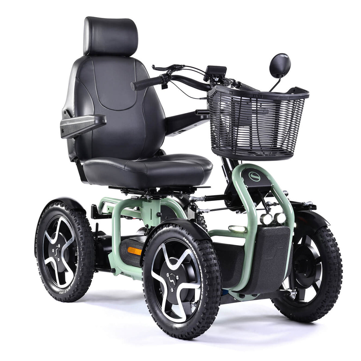 STERLING S800 by Scoozy All-Terrain Mobility Scooter Quarter View