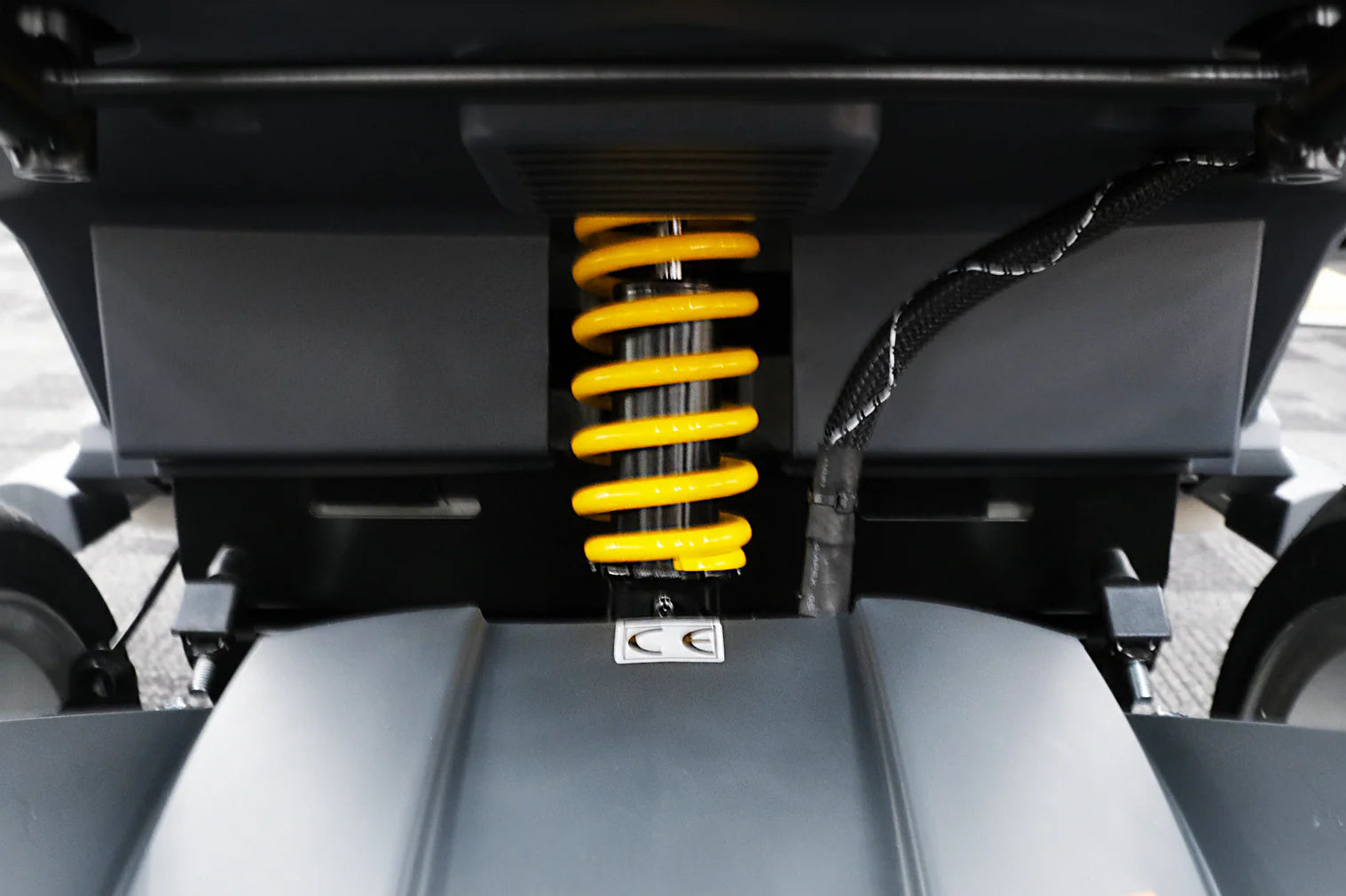 Heartway Vita S12 Mobility Scooter rear suspension