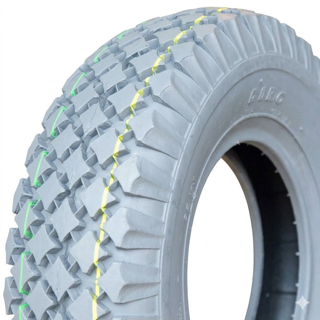 Duro HF210 Grey Wheelchair & Mobility Tyre – 4.00-4