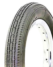 12½ x 2¼ Duro HF180 Bicycle/Buggy Tyre with White Sidewall