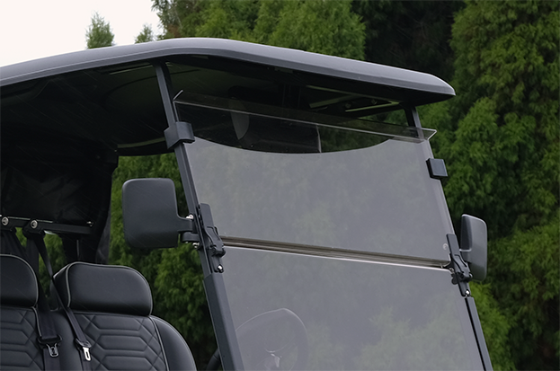 EuroCarts Platinum Edition Golf Cart Windscreen