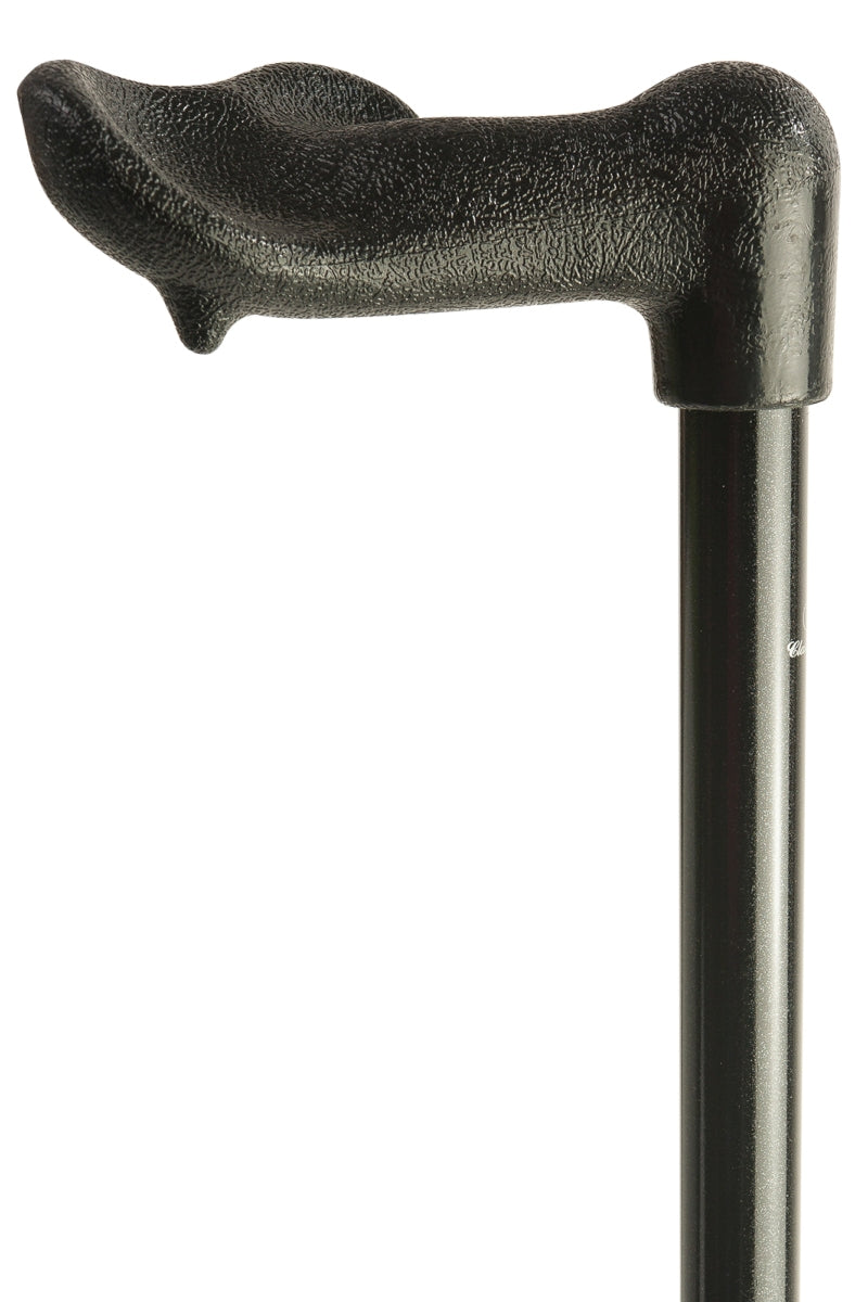 Close-up of a Strider Adjustable Fischer Support Stick on a plain white background.