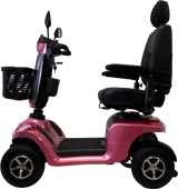 Merits Indigo Mobility Scooter Pink Side View