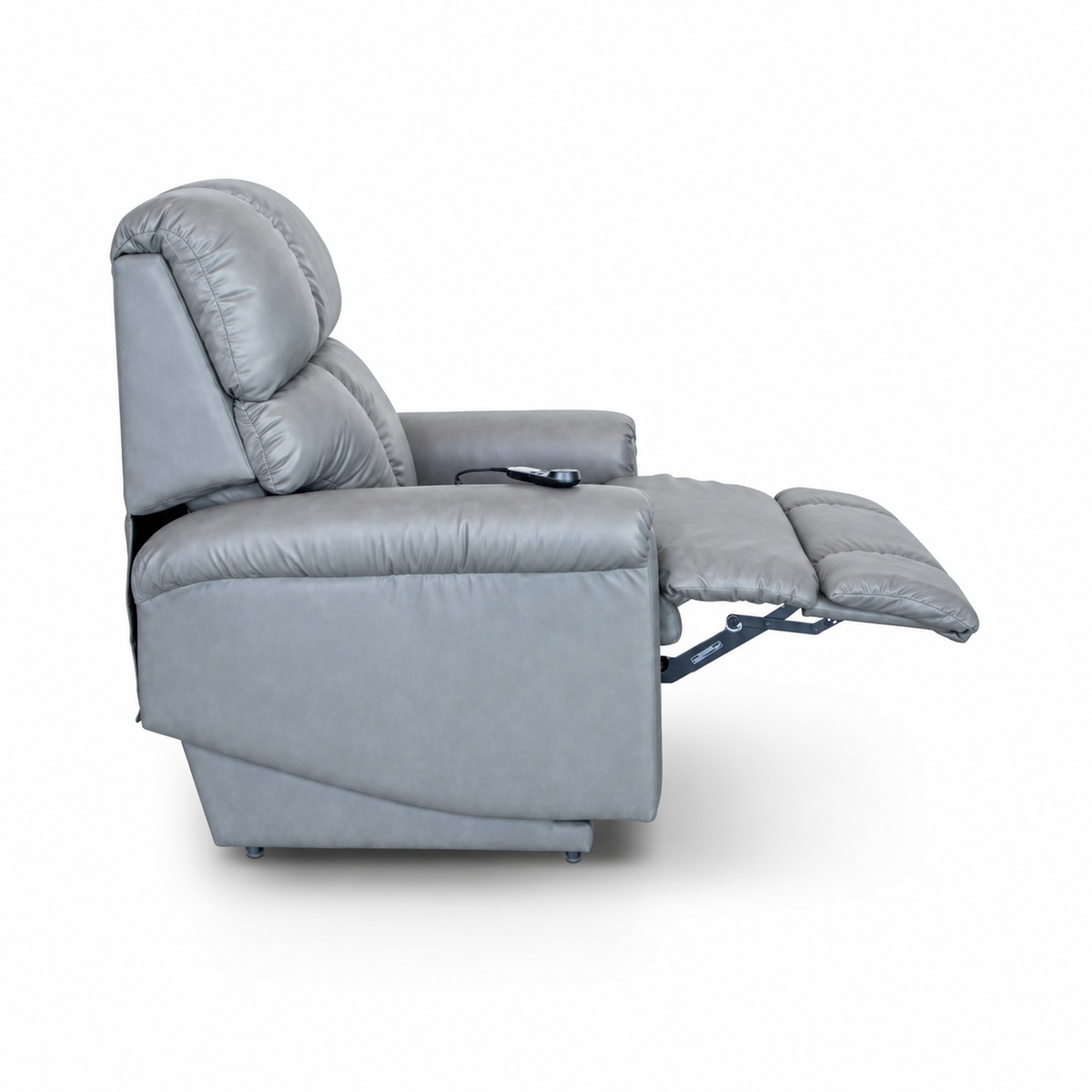 La-Z-Boy Pinnacle Platinum Lift Recliner side view foot rest elevated