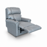 La-Z-Boy Pinnacle Platinum Lift Recliner seated with foot rest up