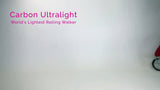 Carbon Ultralight - World's Lightest Rolling Walker User Video