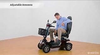 Merits Indigo Mobility Scooter Features Video