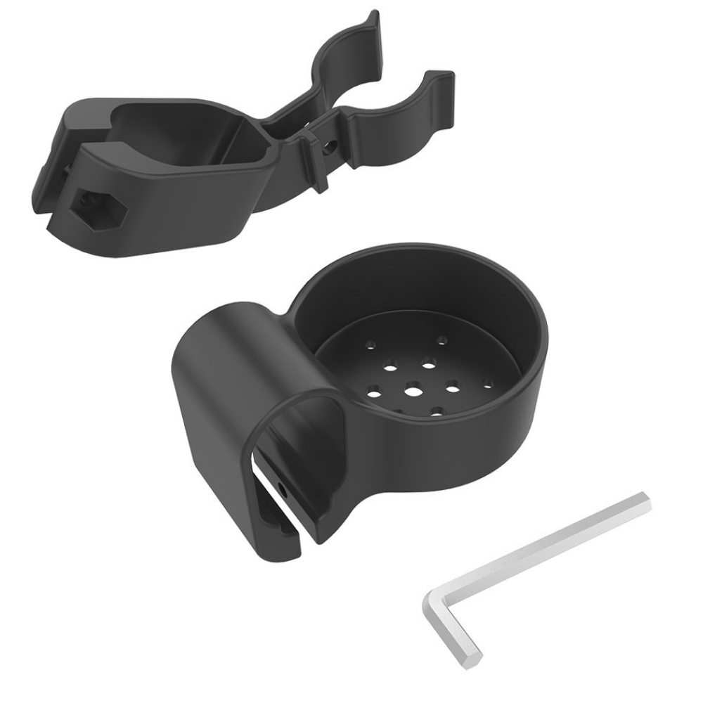Crutch holder for Pixel Rollators