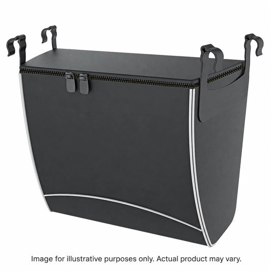 Bag with Zipper Lid for Standard Rollators
