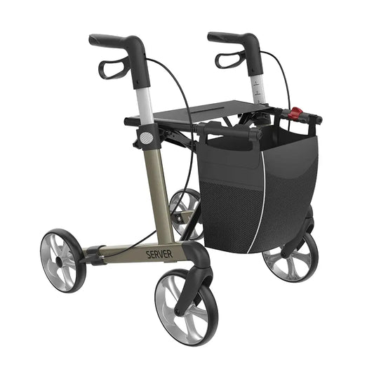 Rehasense Server Champagne TPE wheels