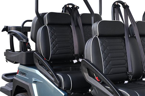 EuroCarts Platinum Edition Golf Cart 6 Seat
