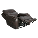 Theorem Seagrove Power Lift Recliner Chair Walnut on a white background