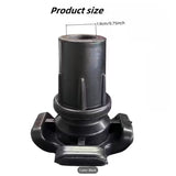 Walking Stick Non-Slip Foot with measurements